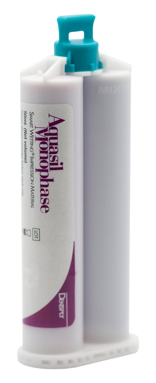 Dentsply 678250 Aquasil Cartridge Refill 50ml x 4/Pk Monophase RS Dentsply 678250 Aquasil Cartridge Refill 50ml x 4/Pk Monophase RS